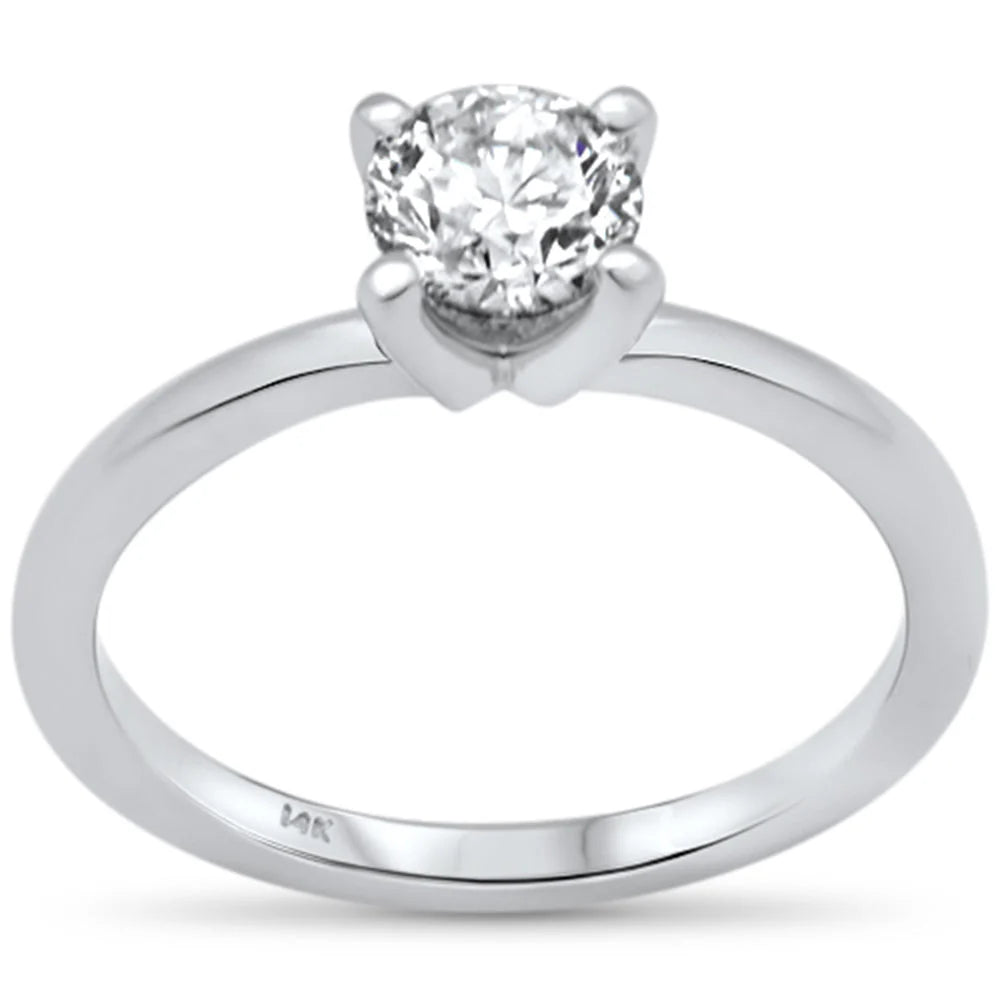 The Elise, .78ct in White Gold