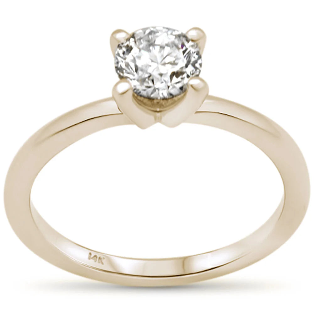 The Elise, .78ct in Yellow Gold