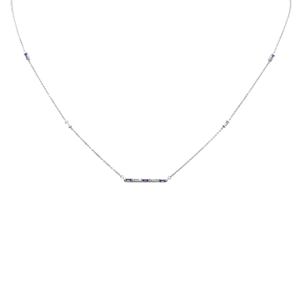 The Prism Pendant in White Gold