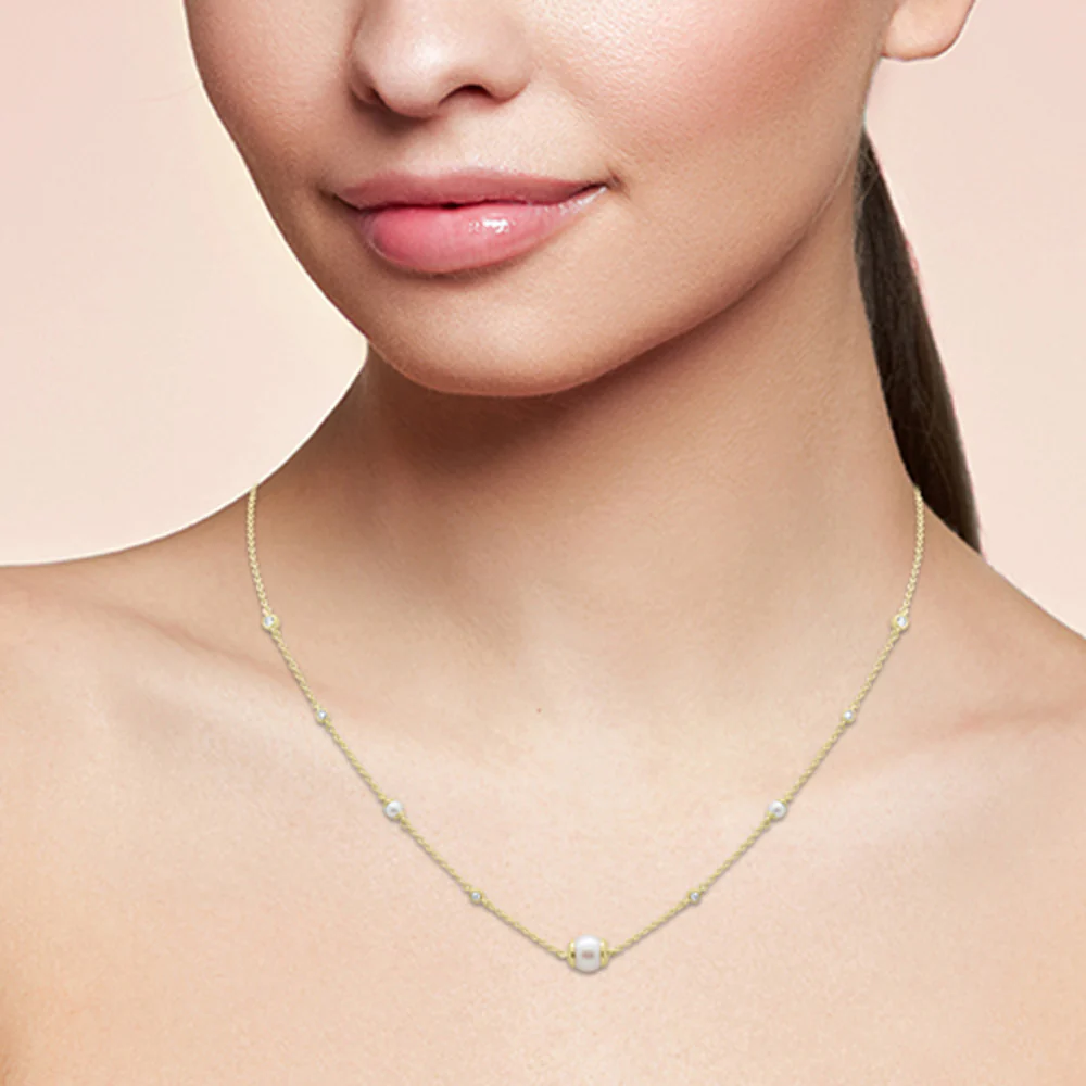 The Margot Pendant in Yellow Gold