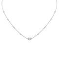 The Margot Pendant — White Gold