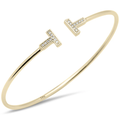 The Grace Bangle in Yellow Gold